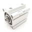 New SMC CDQ2B40-25DZ Compact Cylinder Double Acting 1.0MPa, 40mm Bore, 25mm Stroke