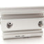 New SMC CDQ2B40-25DZ Compact Cylinder Double Acting 1.0MPa, 40mm Bore, 25mm Stroke