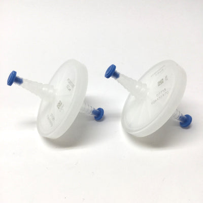 New – Open box Lot of 2 Millipore MTGR05000 Aervent-50 Capsule Filters 0.2µm Hydrophobic 1/8"HB