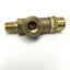 Used Kingston 103SS-2-015 Brass Side Relief Safety Valve, 1/4" NPT, 15psi Rating