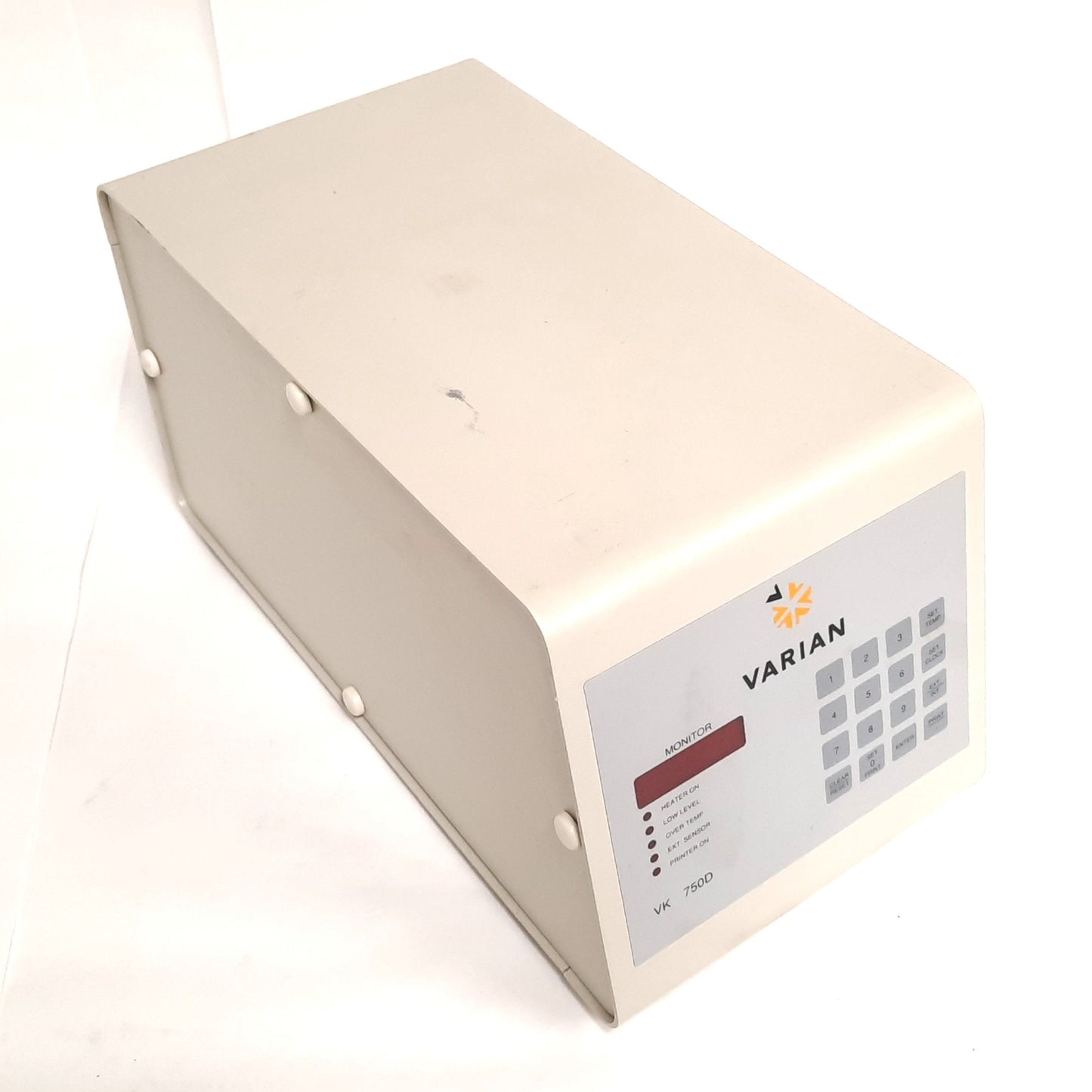 Used Varian VK 750D Heater / Circulator, 115VAC 60Hz, 15A, 5-40°C, 11.36 L/min