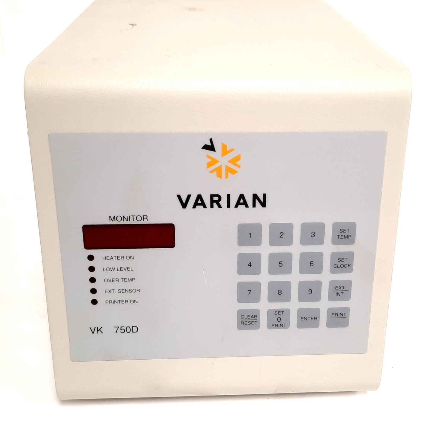 Used Varian VK 750D Heater / Circulator, 115VAC 60Hz, 15A, 5-40°C, 11.36 L/min