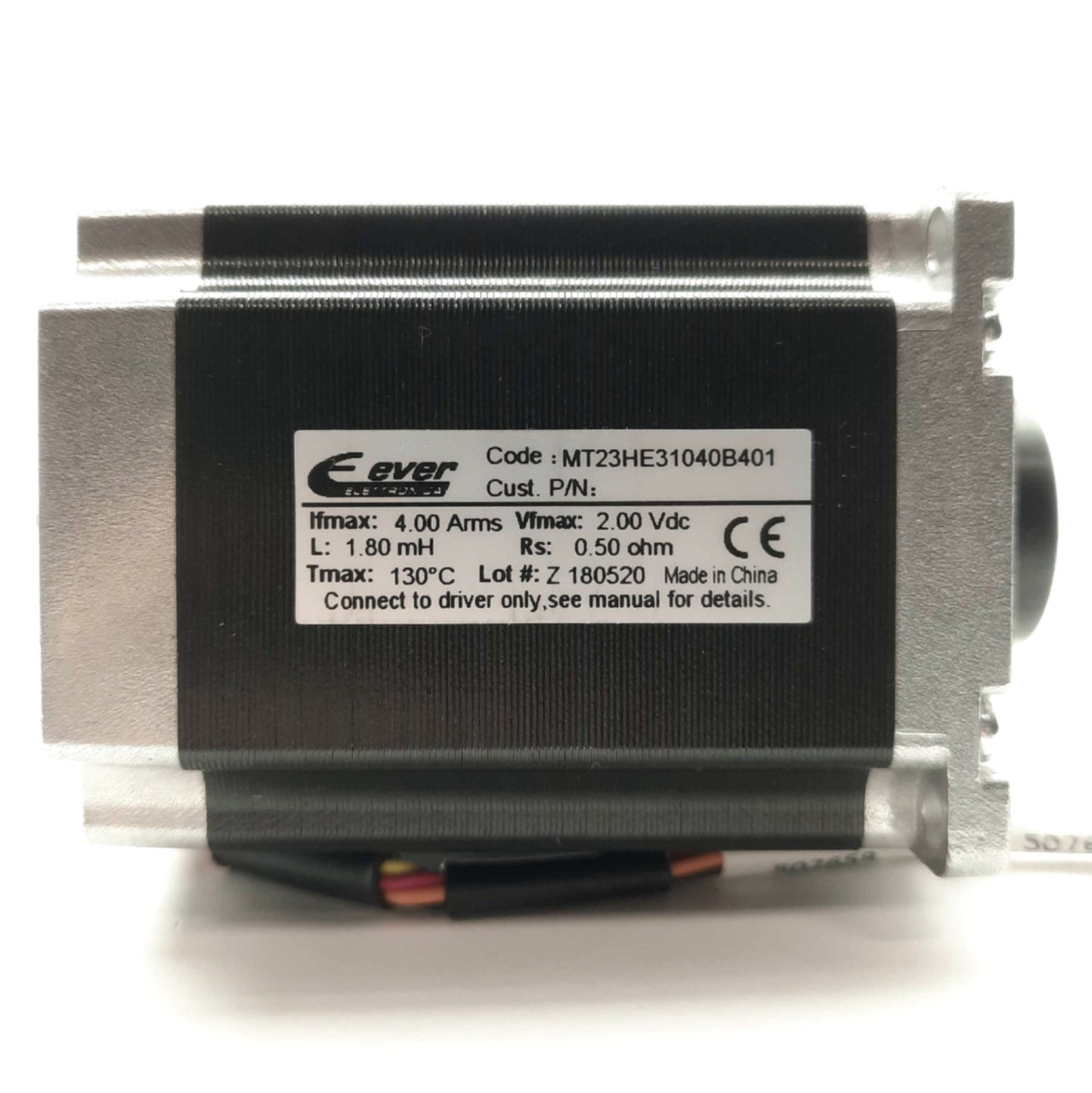 Used Videojet/Ever Ettronica MT23HE31040B401 Stepper Motor for Dataflex 6530