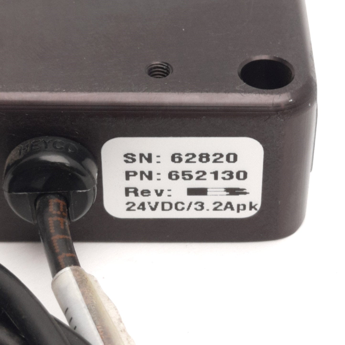 Used Nerlite 010-652130 BL-50 Series Backlight, Red 636nm LED, 24VDC, 3.2A Strobe
