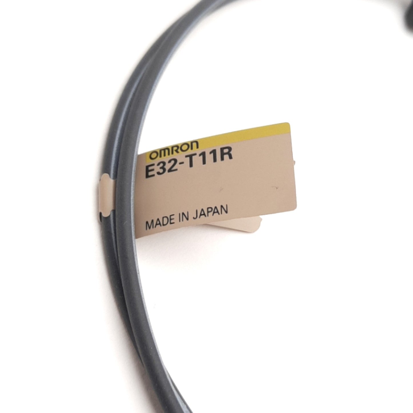 Used Omron E32-T11R Fiber Optic Sensor Cable, M2.6/M4, 1mm Bundle, 0.5m Length