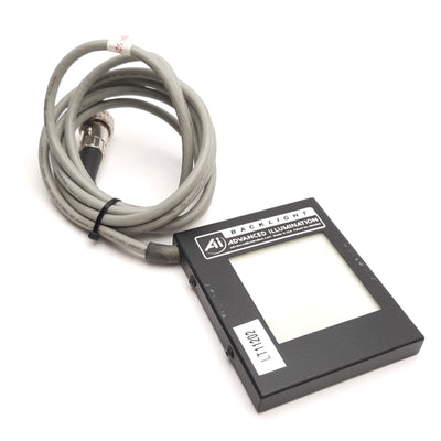 Used Advanced Illumination BL1520-660 Red LED Backlight, 7-Pin DIN Connector