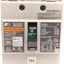 Used Fuji Electric BW125JAGU-3P060 Circuit Breaker, 3-Poles, 60A, 600V/Y AC, 250V DC