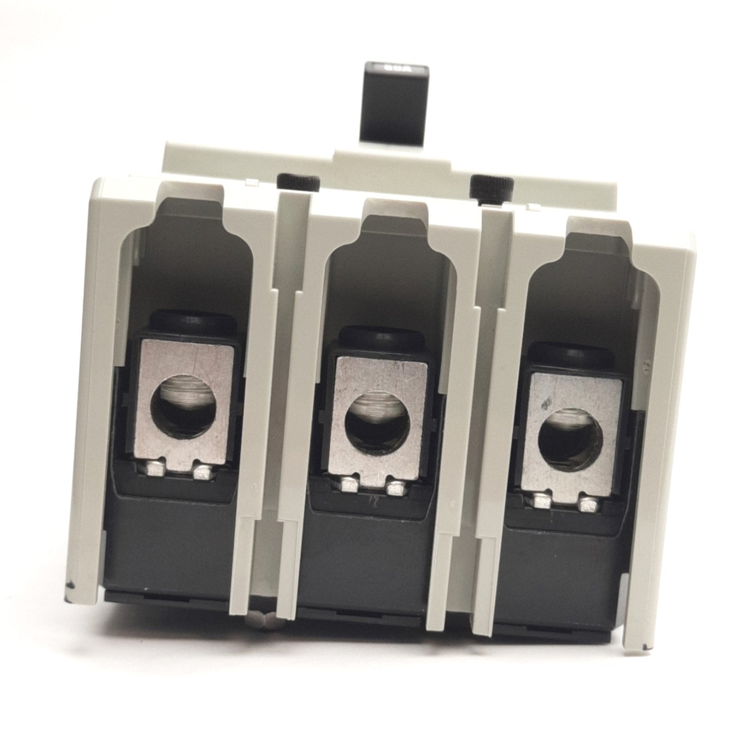 Used Fuji Electric BW125JAGU-3P060 Circuit Breaker, 3-Poles, 60A, 600V/Y AC, 250V DC