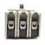 Used Fuji Electric BW125JAGU-3P060 Circuit Breaker, 3-Poles, 60A, 600V/Y AC, 250V DC