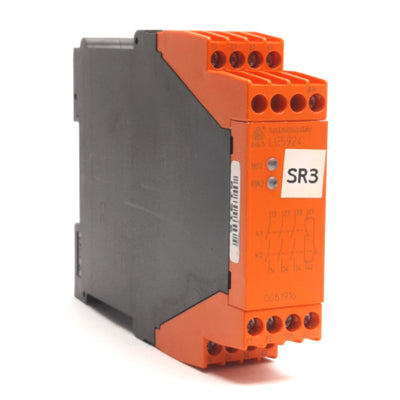 Used Dold LG5924-48-61-24 E-Stop Relay 3NO 1NC, 230V AC 3A, 24V DC Coil