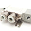 New SMC SYA5120-C6-F2 Air Pilot Pneumatic Valve 2-Position 5-Port, Rc1/8 M5x0.8