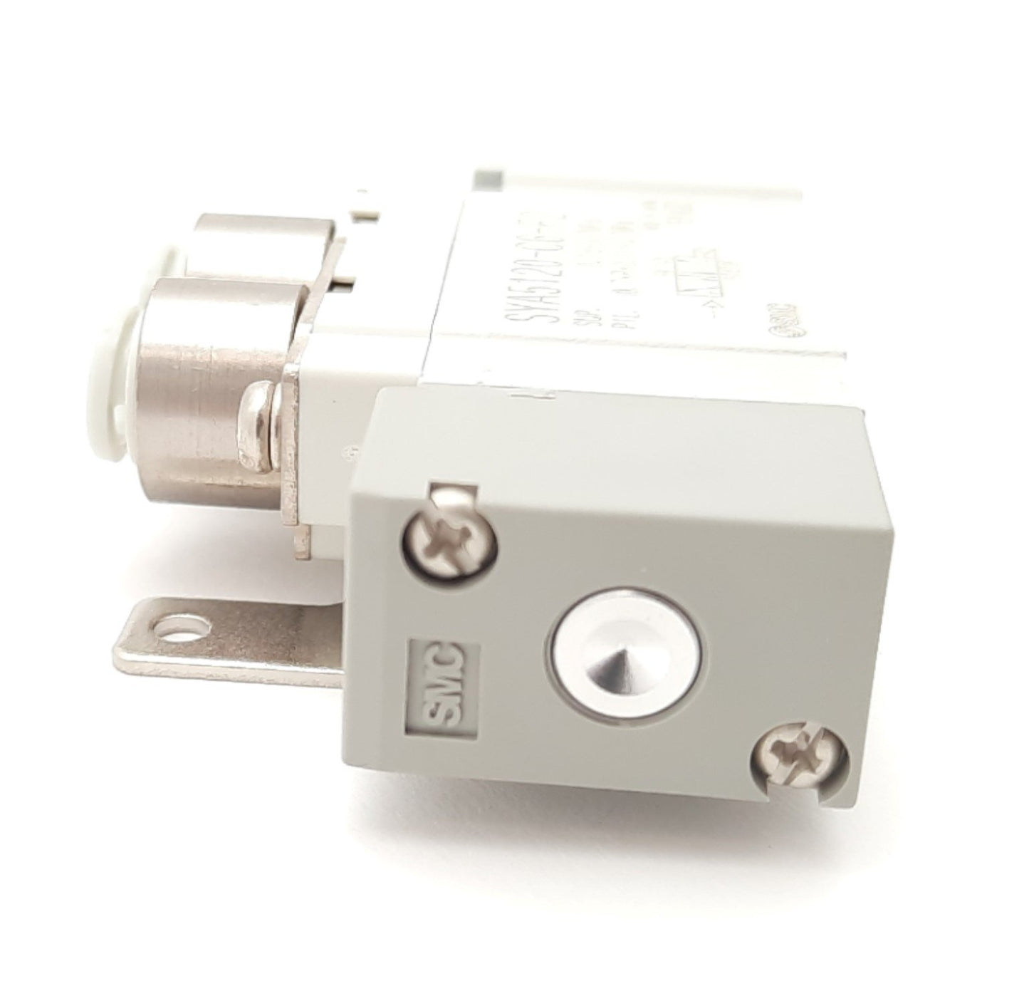 New SMC SYA5120-C6-F2 Air Pilot Pneumatic Valve 2-Position 5-Port, Rc1/8 M5x0.8
