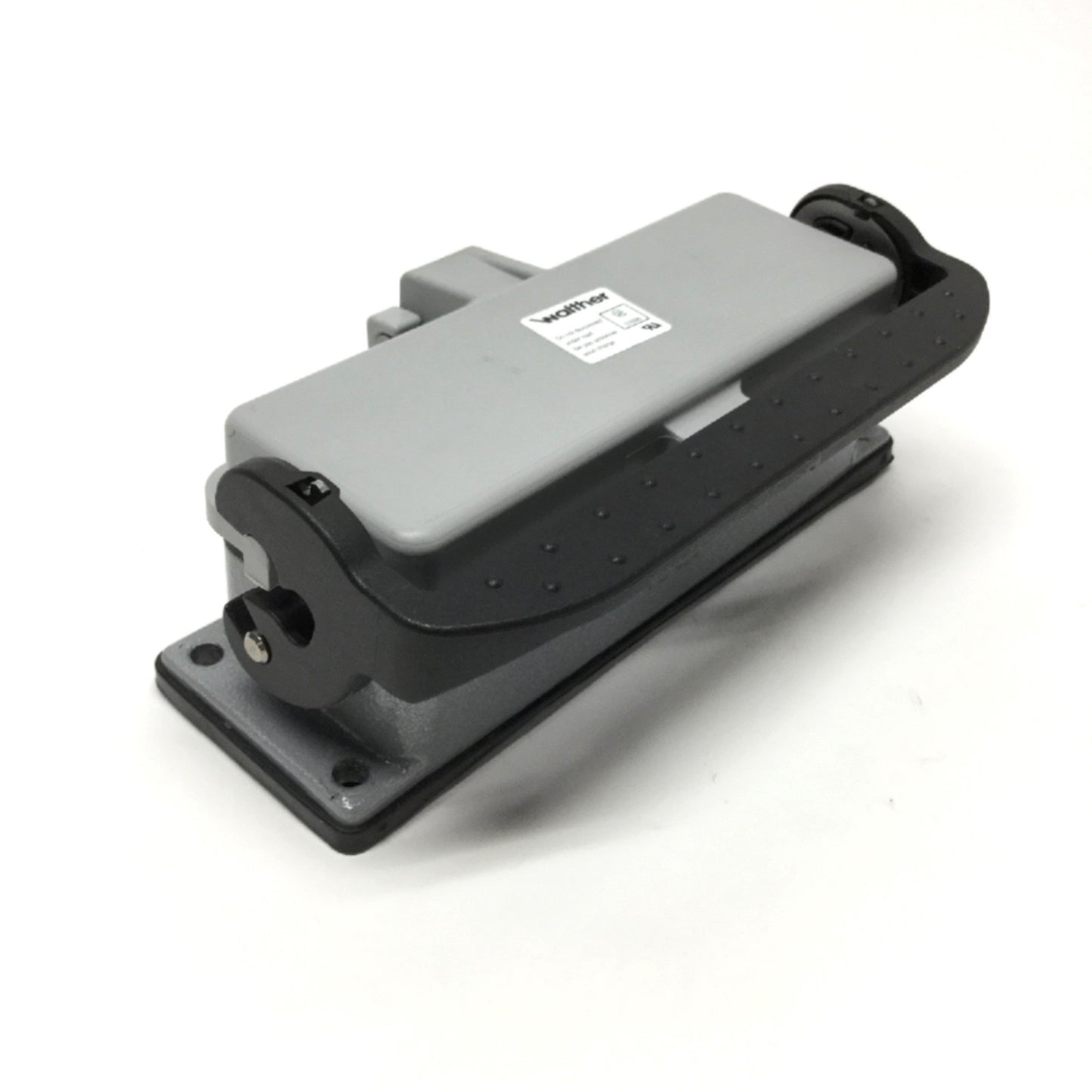 Used Walther PB424/MS224 Panel Mount Connector Housing w/24-Pole Male Plug Insert