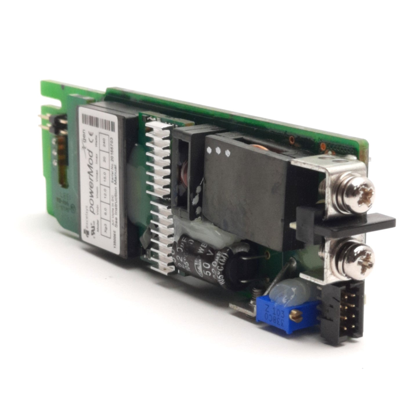 Used Excelsys Xg3 PowerMod Power Supply Module For XLD, 12V DC, 20A 240W Output