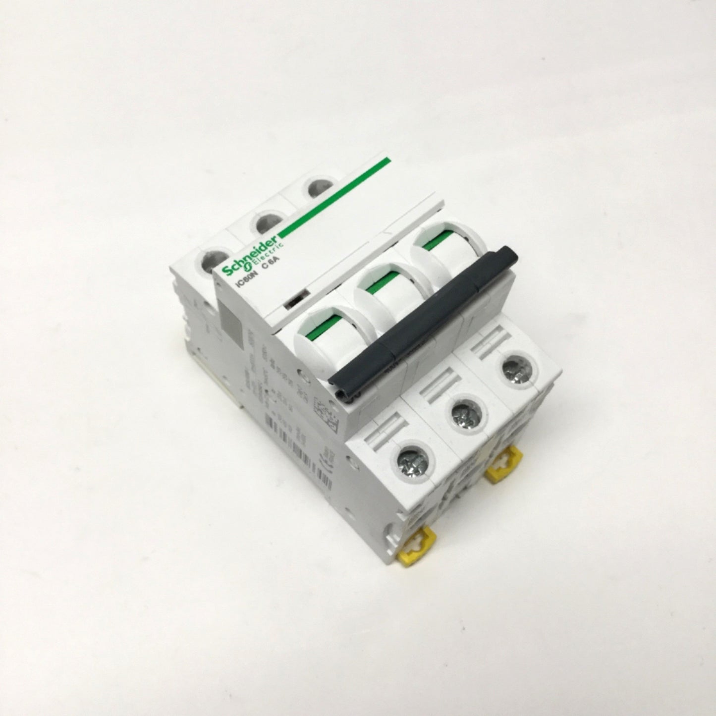 Used Schneider Electric A9F79306 Acti9 iC60N Circuit Breaker, 3-Pole, 400V 6A C-Curve