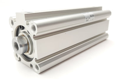 New SMC CDQ2A32-100DCZ Double Action Compact Cylinder 1MPa, 32mm Bore, 100mm Stroke