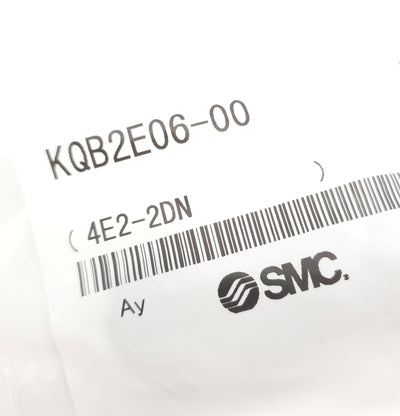 New Lot of 5 SMC KQB2E06-00 Bulkhead Union Push to Connect 6mm, M14 x 1