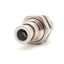 New Lot of 5 SMC KQB2E06-00 Bulkhead Union Push to Connect 6mm, M14 x 1