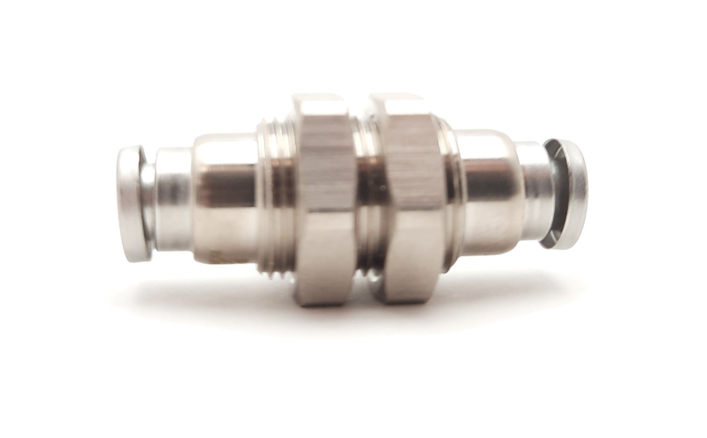 New Lot of 5 SMC KQB2E06-00 Bulkhead Union Push to Connect 6mm, M14 x 1