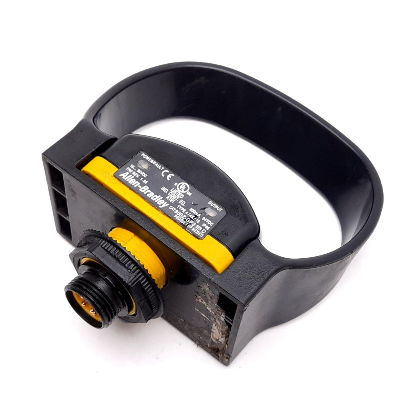 Used Allen Bradley 800Z-GP3Q4B Zero-Force Touch Button Switch, 10-30VDC, 24VDC, 4-Pin