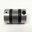 Used R+W MK2/45/46/6.35/15 Flexible Bellow Coupling 15mm x 1/4" Bores, Ø32mm x 46mm L