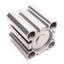 Used Bimba EFS-2510-M Pneumatic Cylinder, Spring Retract, Bore: 25mm, Stroke: 10mm