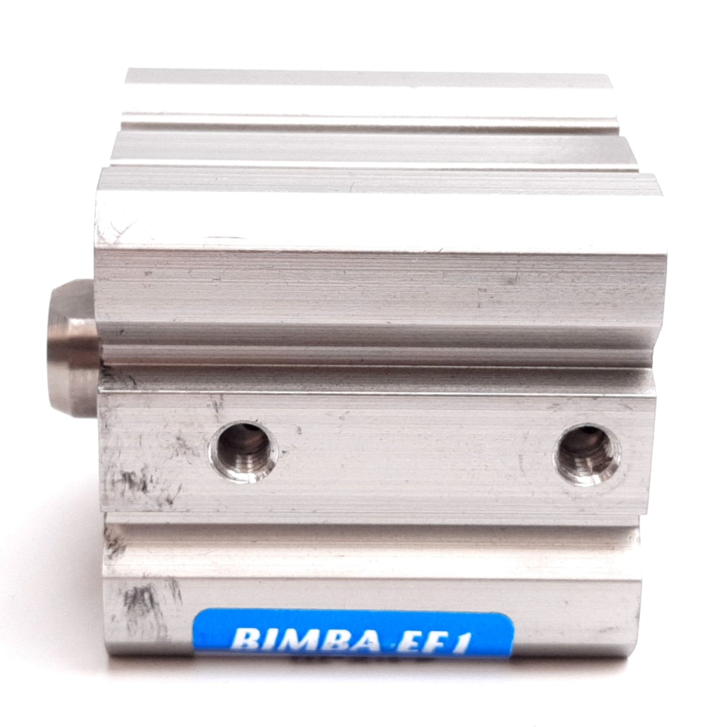 Used Bimba EFS-2510-M Pneumatic Cylinder, Spring Retract, Bore: 25mm, Stroke: 10mm