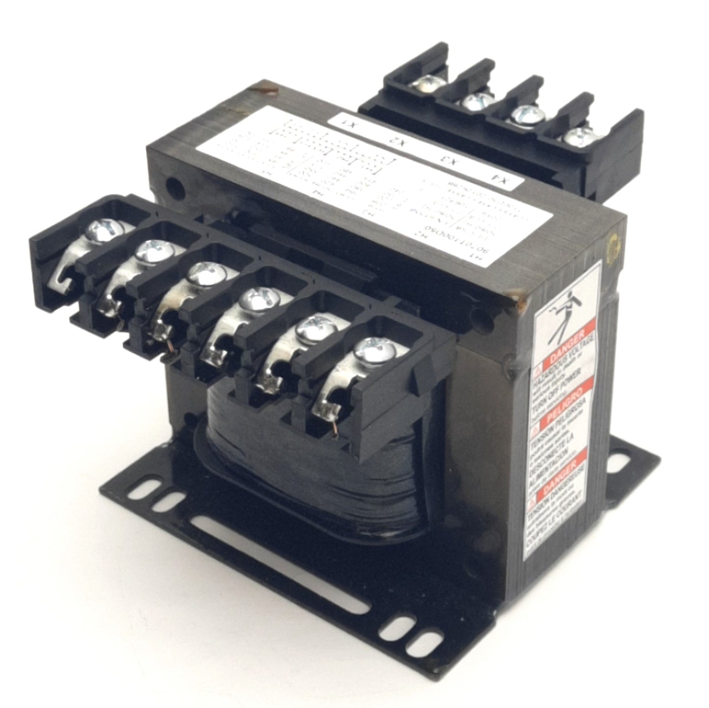 New Schneider Electric 9070T100D50 Transformer, In: 208/600V, Out: 85/130V, 0.1 kVA