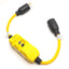 Used TRC 25080-136 Manual Reset GFCI Inline Cord, 2 Feet, L5-20 Male to Female