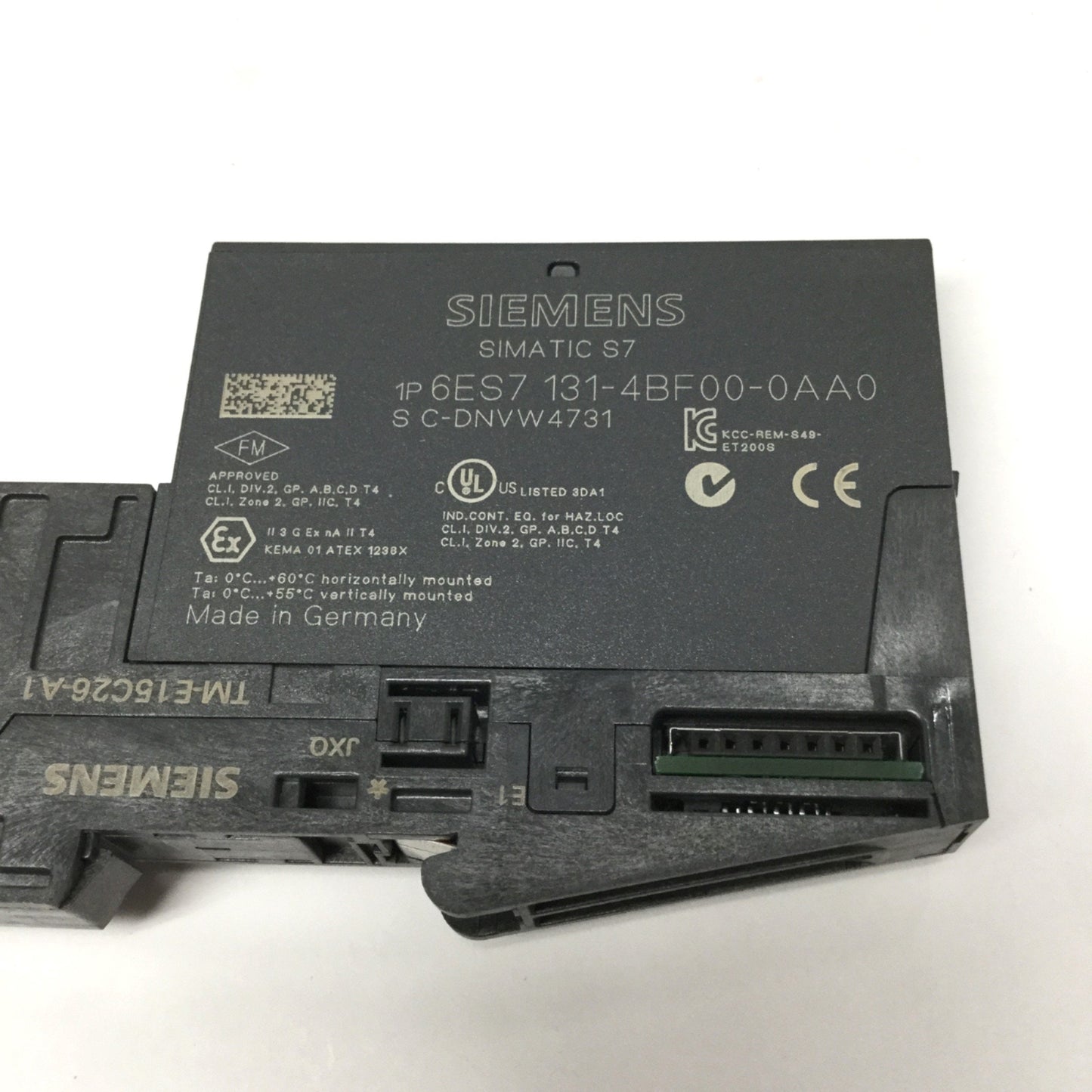 Used Siemens 6ES7 131-4BF00-0AA0 Simatic S7 Digital Input Module 24VDC, 8CH