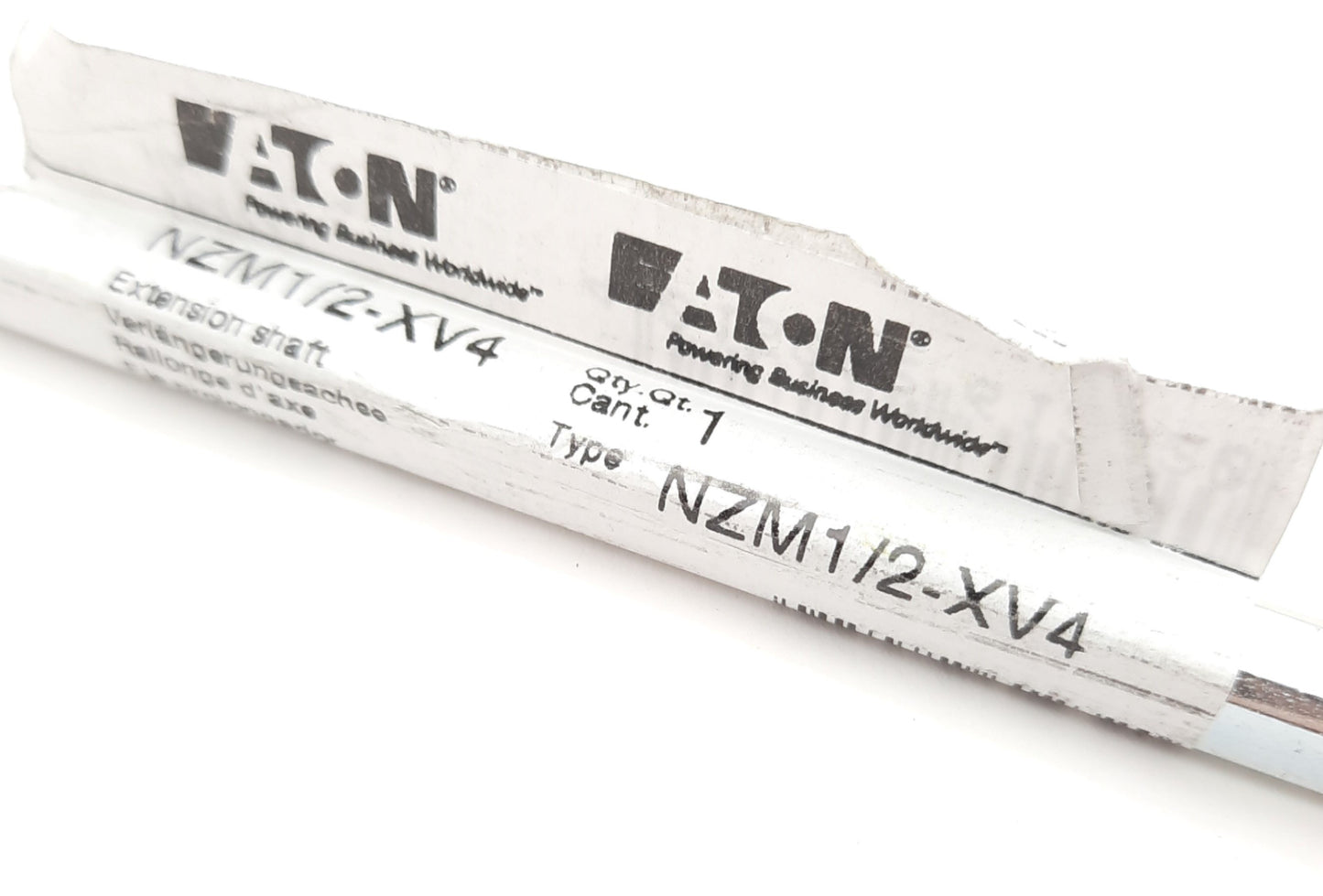 New Eaton Cutler Hammer NZM1/2-XV4 Interlocking Extension Shaft 290mm, 0.315mm