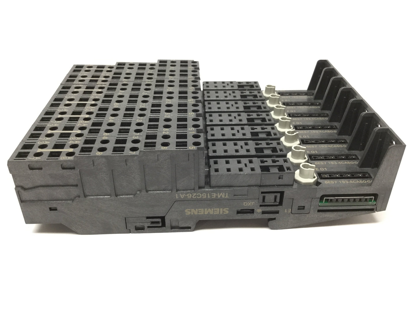 Used Lot of 7 Siemens 6ES7 193-4CA50-0AA0 Simatic Terminal Base E-Stand Module
