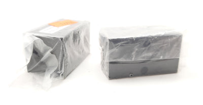 New – Open box Lot of 2 Pneumadyne M10-125-2 Manifold, 2-Station, 2 x 1/4"NPT to 2 x 1/8"NPT