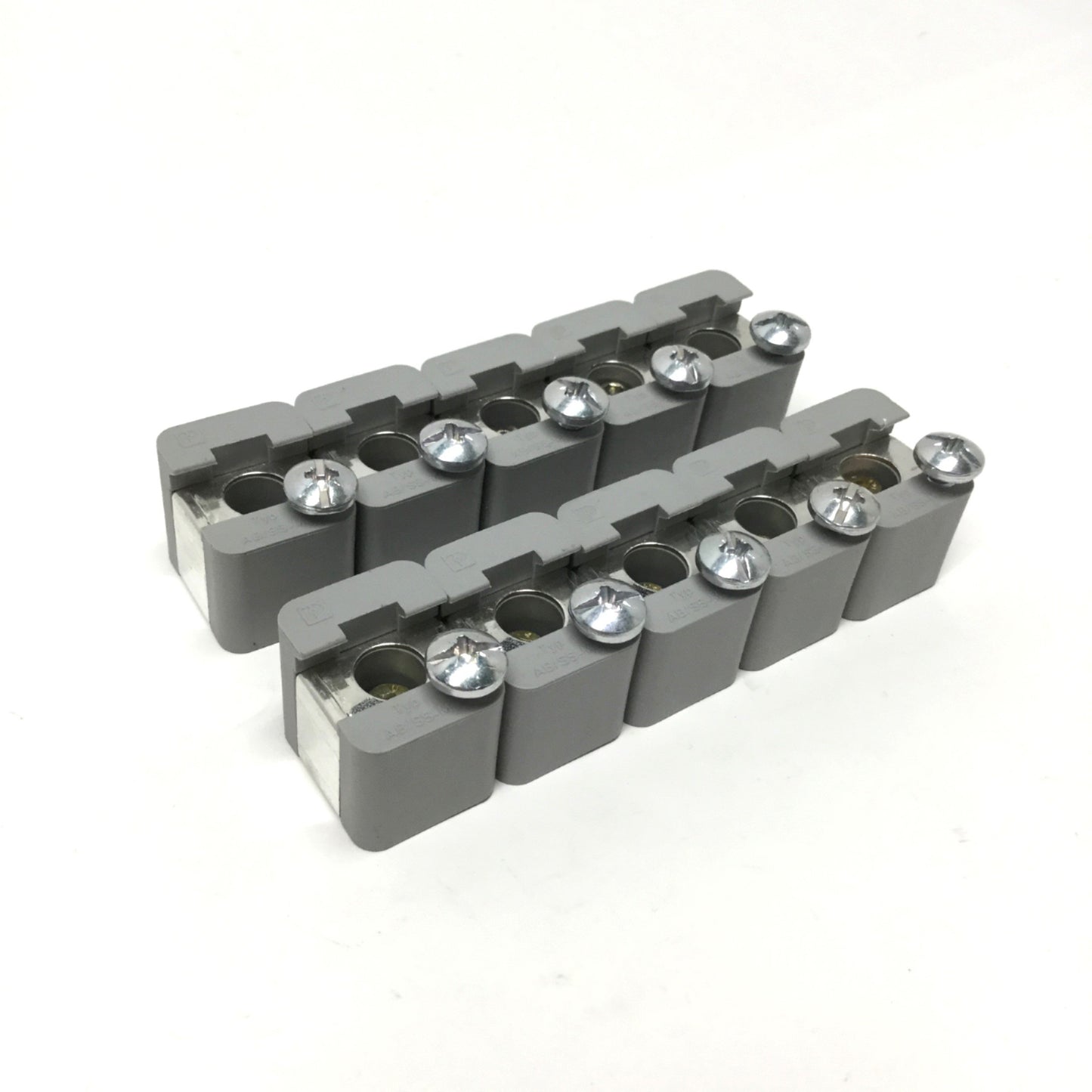 Used Lot of 10 Phoenix Contact AB/SS-M 3x10mm Busbar Insulated Support Brackets