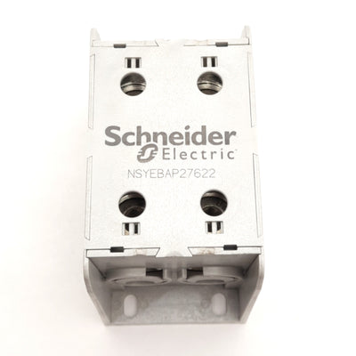 New – Open box Schneider Electric NYSEBAP27622 Power Distribution Block, 760A 600V Max