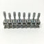 Used Lot of 8 Phoenix Contact SK 8 Busbar Shield Connection Clamp, 12mm Pitch