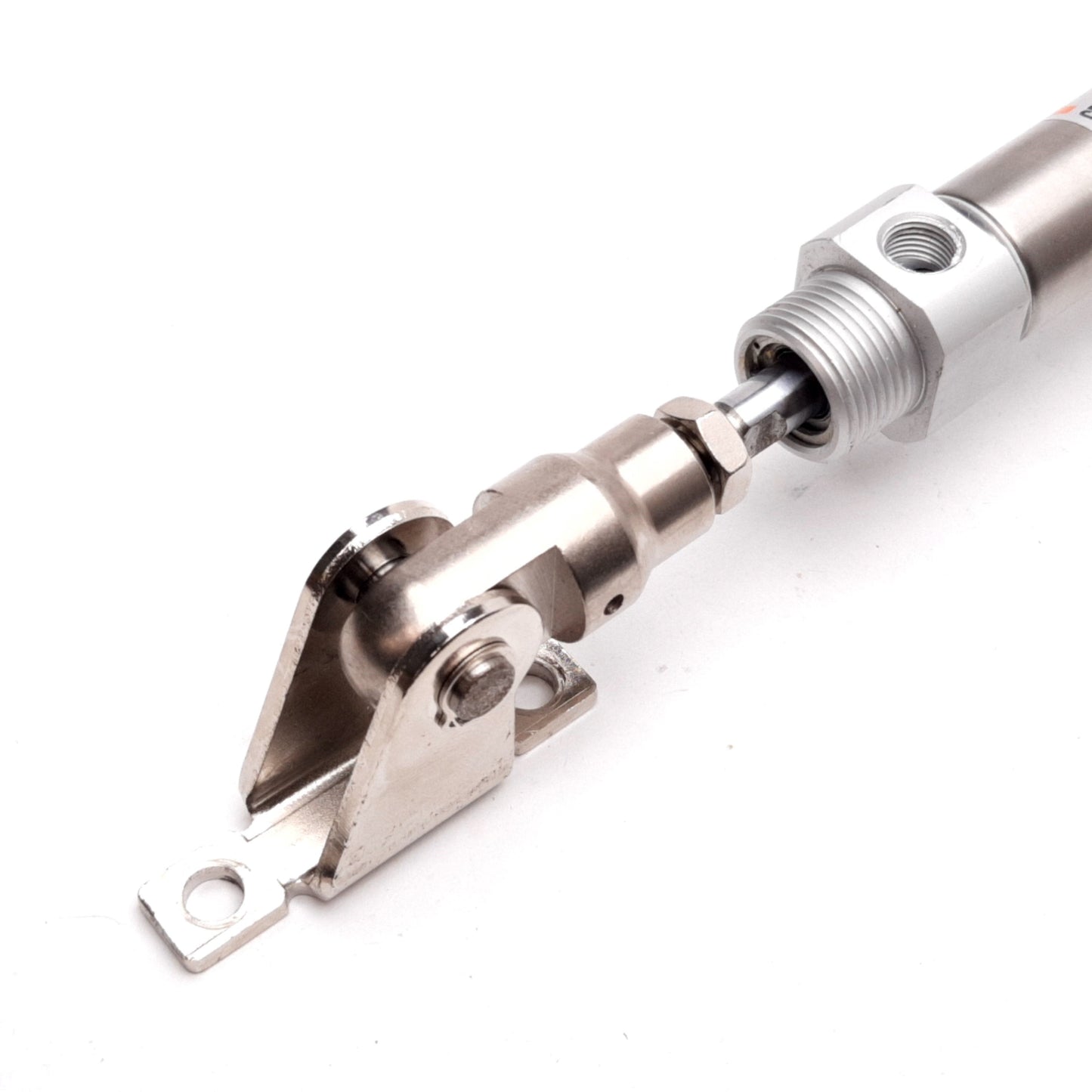 Used SMC CDM2E20-50 Pneumatic Cylinder, Bore: 20mm, Stroke: 50mm, 1.0MPa, Rc1/8