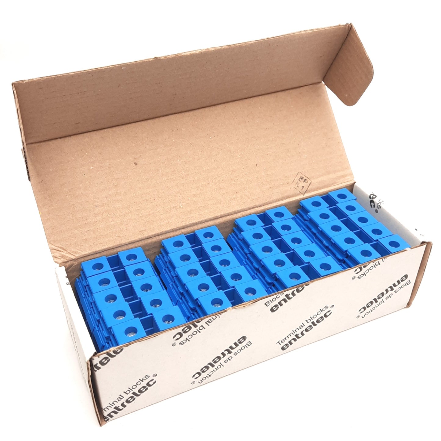 New Lot of 20 Entrelec ABB 1SNA125129R1600 Terminal Block M16/12.N, 1000V, 76A