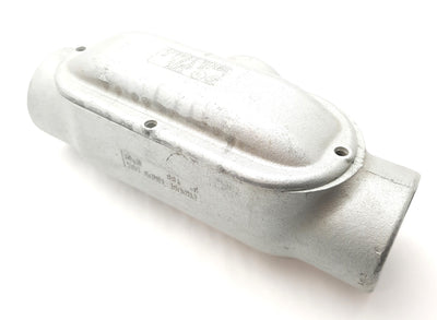 Used Eaton Crouse-Hinds T88 Series Condulet Form 8 Conduit Outlet Body, T Shape, 3"