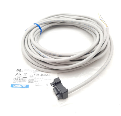 New Omron F39-JG10C-L Safety Light Curtain Root Cordset, 10m Length, 30VDC 1.5A