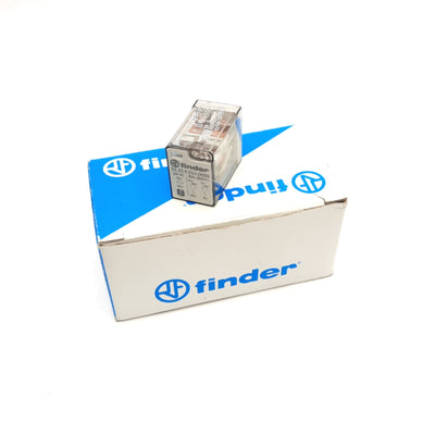 New Lot of 10 Finder 55.32.9.024.0000 Relay, 10A 250VAC/30VDC, DPDT, 24 VDC Coil