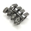 Used Lot of 4 Tri-Clover Stainless Steel Heavy Duty Sanitary Tri-Clamp Fittings 1.5"