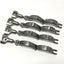 Used Lot of 4 Tri-Clover Stainless Steel Heavy Duty Sanitary Tri-Clamp Fittings 1.5"