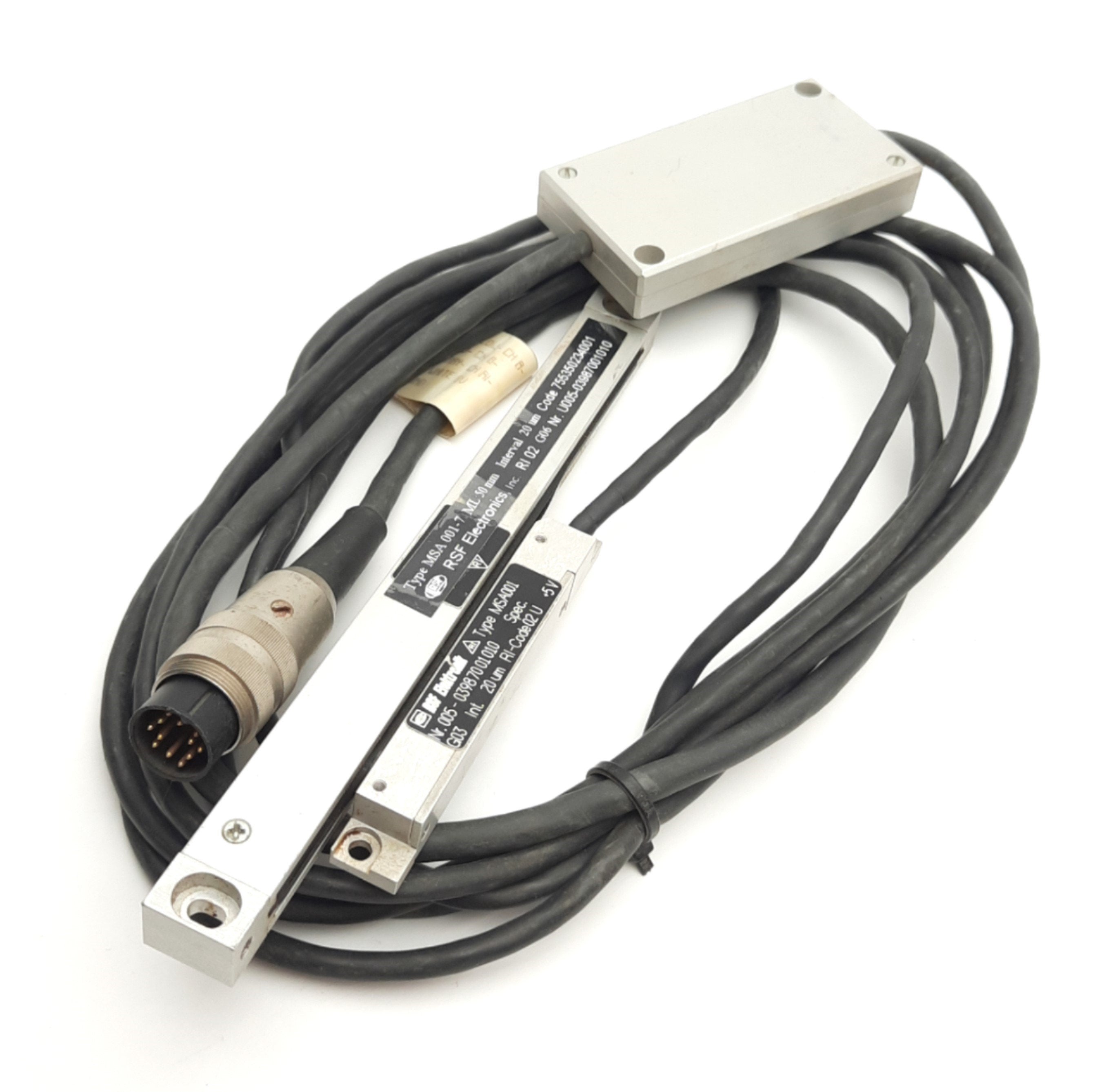 RSF Elektronik MSA001 Linear Encoder Scale & Head, 50mm Travel, 5V DC ...