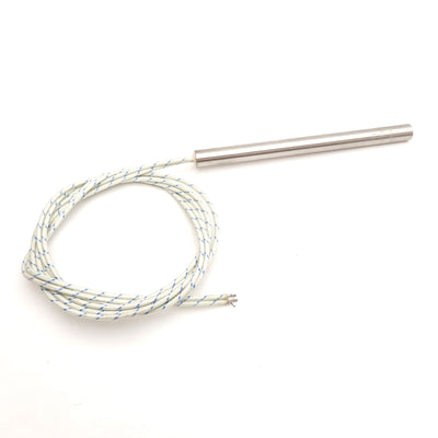 New – Open box Nexthermal NT 37438 Cartridge Heater, 110V 180W, ø10 x 128 mm 1m Fiberglass Lead