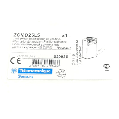 New  Limit Switch, Slow Break, 1NC and 1NO, 2 Pole, 5m