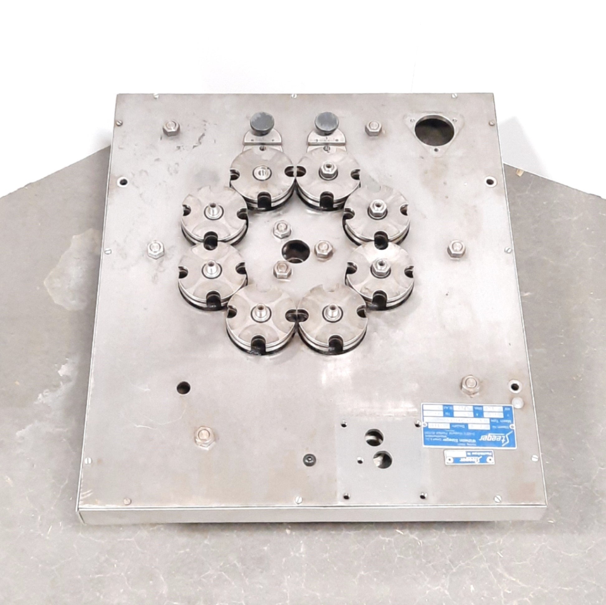 Steeger 16 Carrier Horn Gear Plate Assembly For K80/16-72/89 Braiding – Next Day Automation