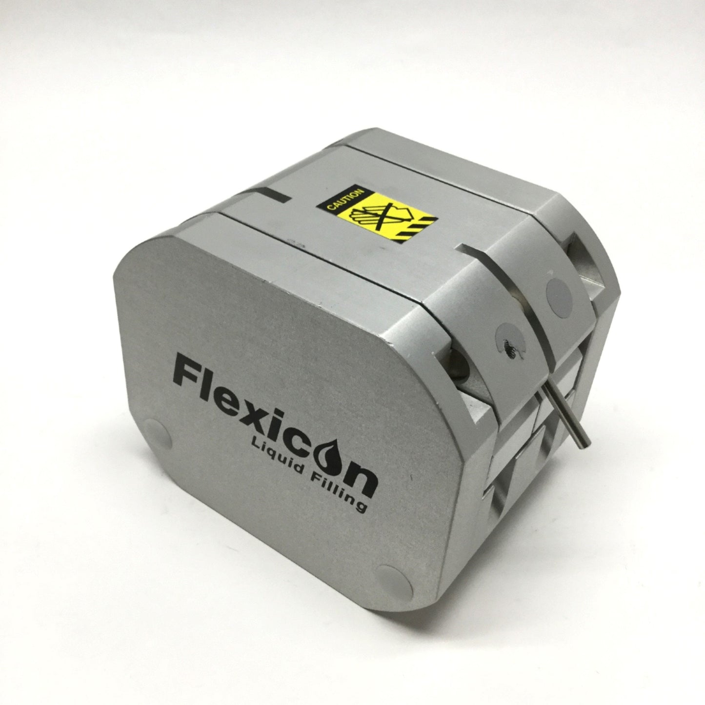 Used Flexicon Liquid Filling QC12 Peristaltic Pump Head Ø0.5-8mm ID Tube, Ø15mm Shaft
