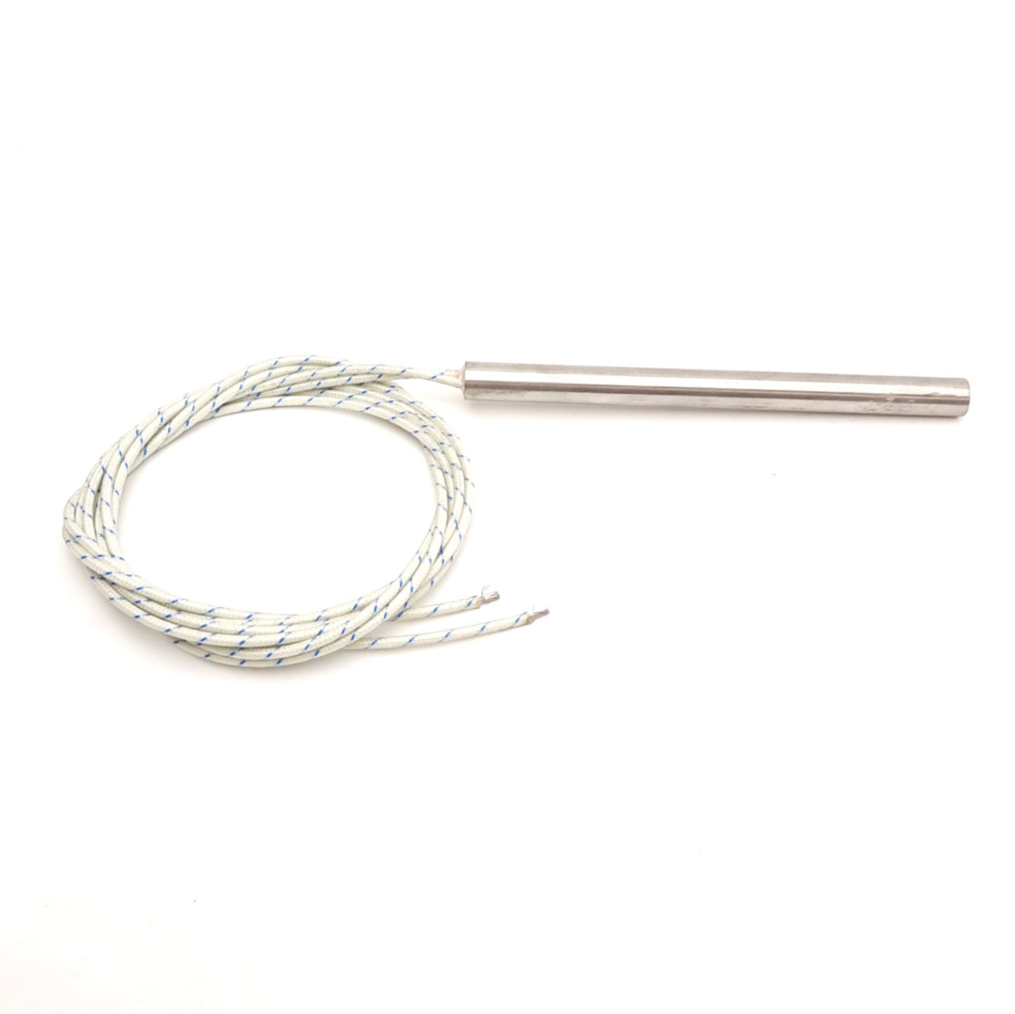 New – Open box Nexthermal NT37437 Cartridge Heater, 110V 280W, ø10 x 128 mm, 1m Fiberglass Lead