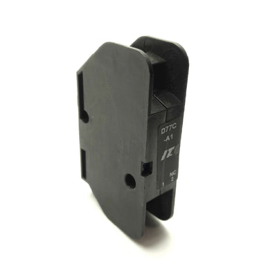 Used Eaton Cutler-Hammer D77C-A1 Auxiliary Contact, 1-Pole NC, 30VDC 250VAC .1A